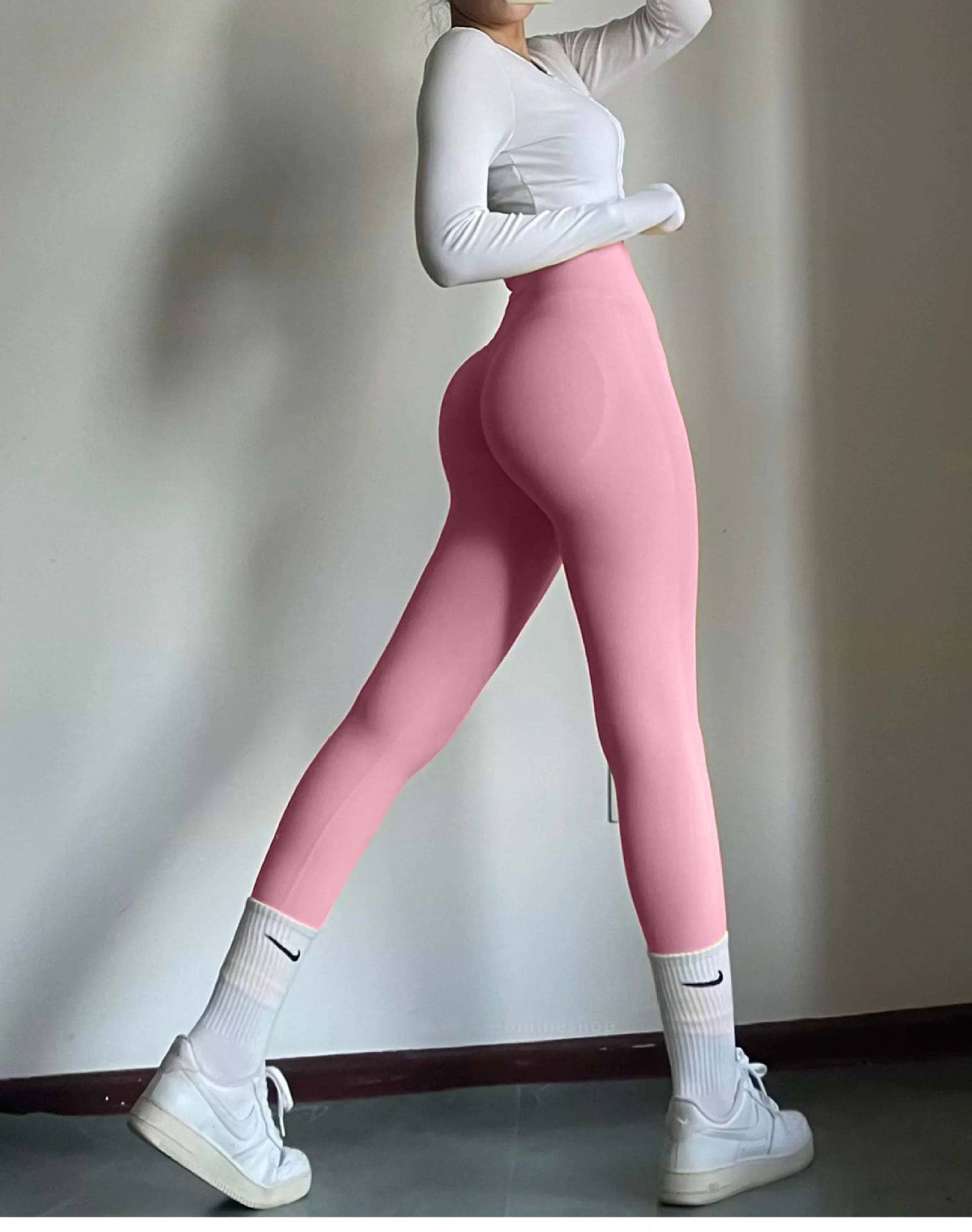 High Waist Seamless Yoga Pants for Women