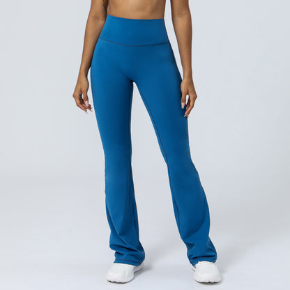 Womens High Waisted Flared Yoga Pants