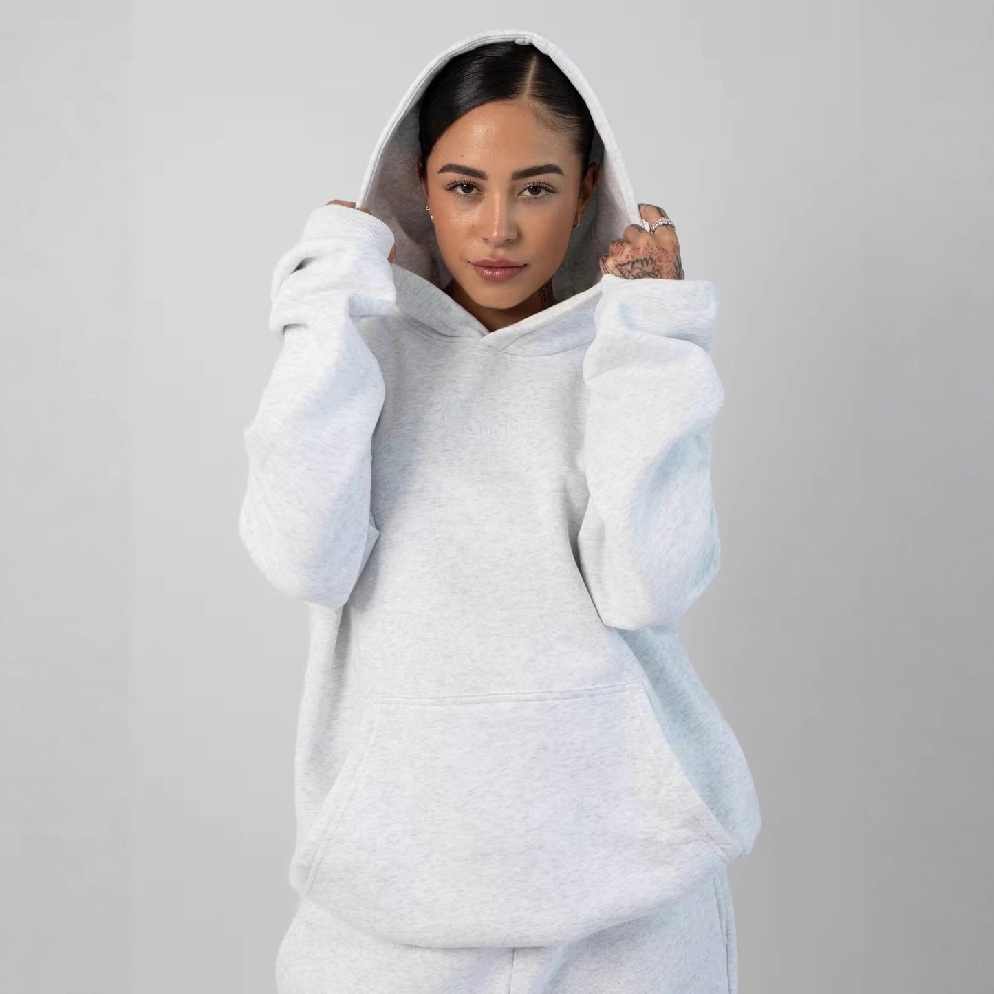 Fleece Lined Hoodie and Pants Set
