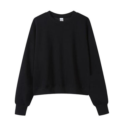 Womens Cotton Blend Sweatshirt Hoodie Casual Pullover