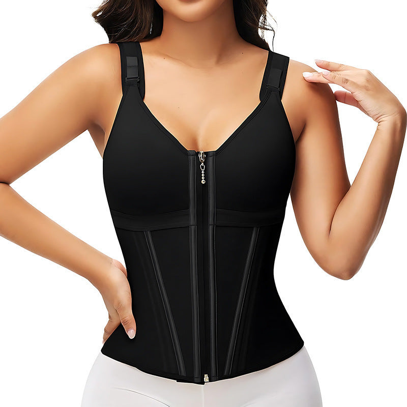 Women Shapewear Bodysuit with Zipper