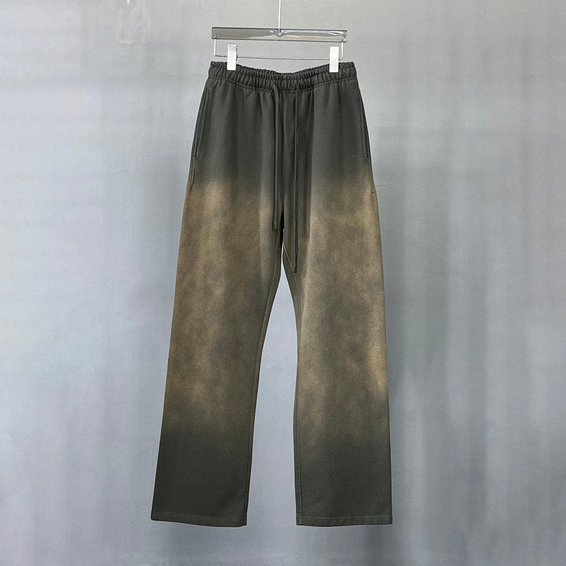 Vintage Distressed Straight Leg Pants