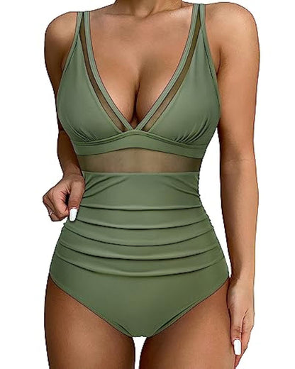 Women's One-Piece Swimsuit Push-Up Slimming Swimsuit