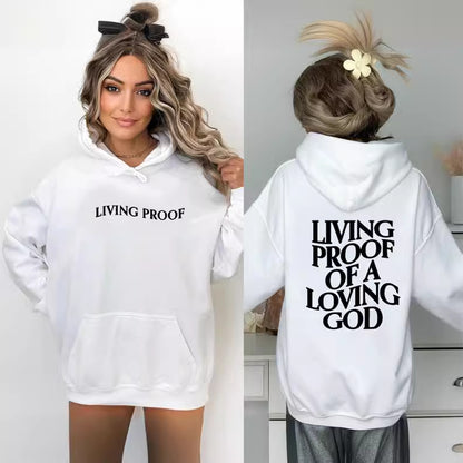 Women's Letter Print Hoodie