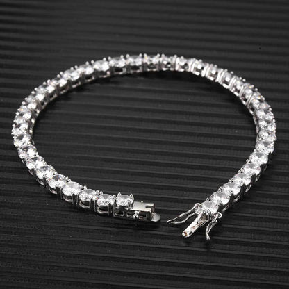 Zircon Tennis Chain Bracelet