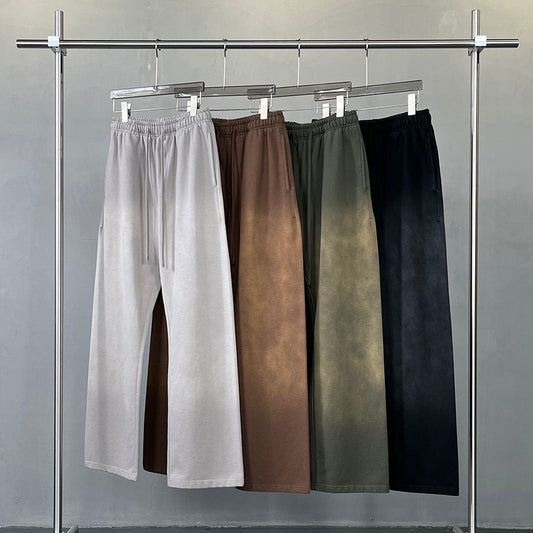 Vintage Distressed Straight Leg Pants