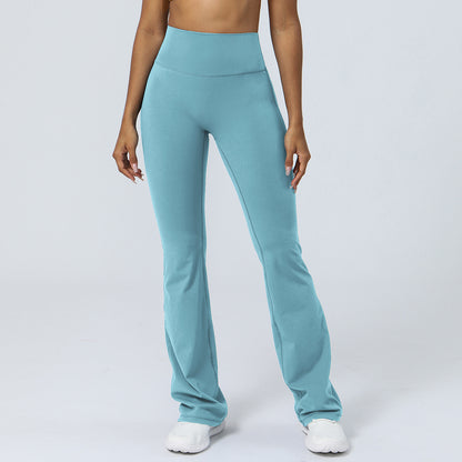Womens High Waisted Flared Yoga Pants