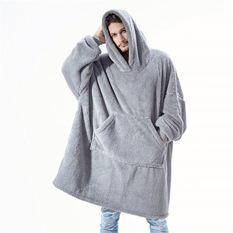 Winter Double-Sided Velvet Hoodie Loungewear