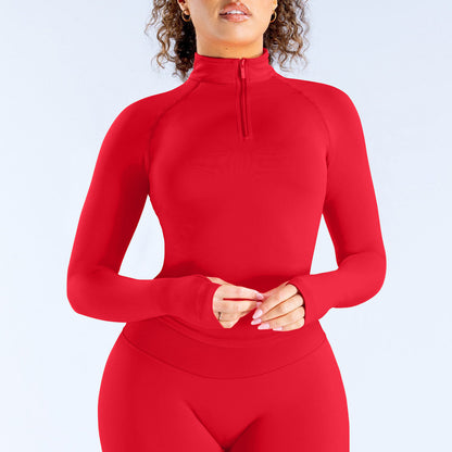 Quick-drying fitness yoga top for women