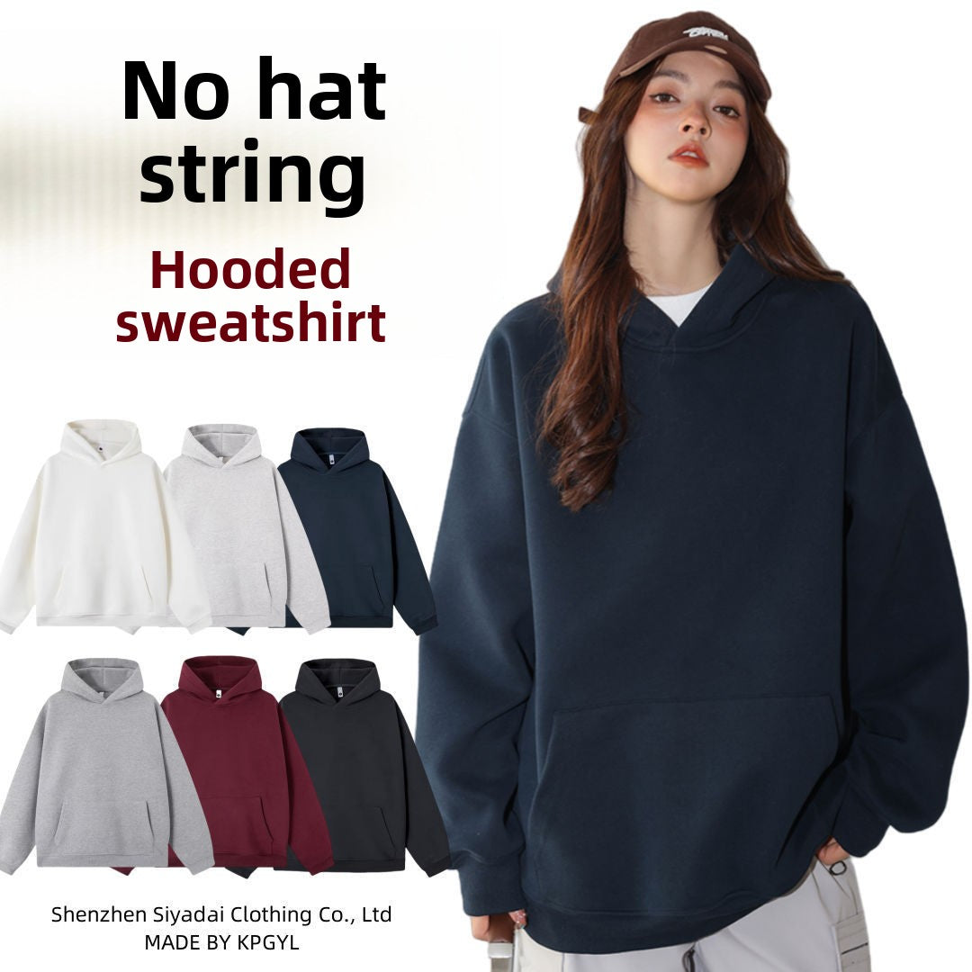 Womens Cotton Blend Sweatshirt Hoodie Casual Pullover