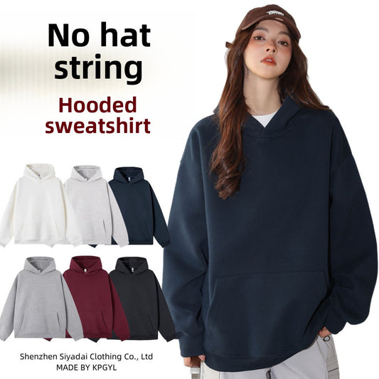 Womens Cotton Blend Sweatshirt Hoodie Casual Pullover