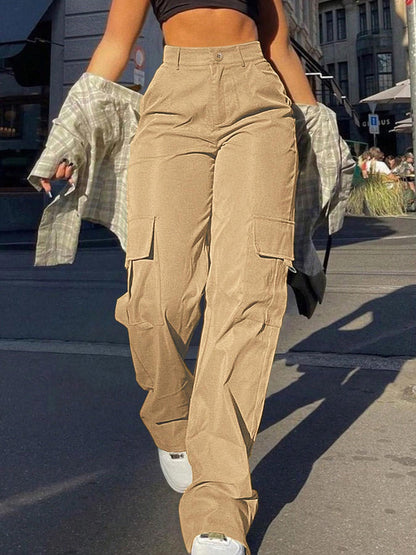 Women's Straight Leg Cargo Pants