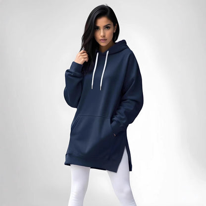 Womens Hooded Pullover Sweatshirt with Pocket