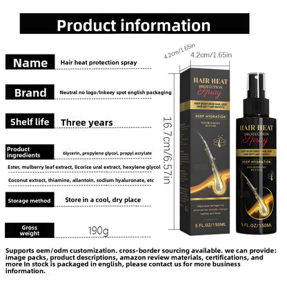 Thermal Protection Spray Shea butter