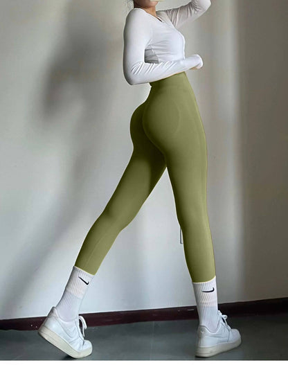 High Waist Seamless Yoga Pants for Women