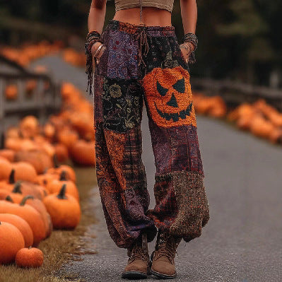 Womens Wide-Leg Pants