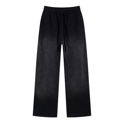 Vintage Distressed Straight Leg Pants