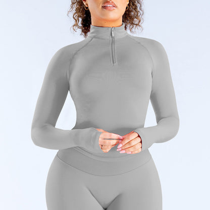 Quick-drying fitness yoga top for women