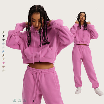Casual Fashion Hoodie Set for Women