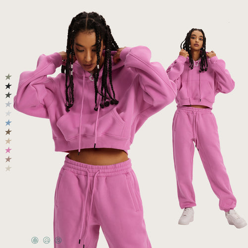 Casual Fashion Hoodie Set for Women