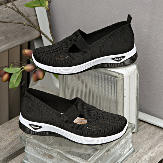 Womens Breathable Comfort Casual Slip On Shoes