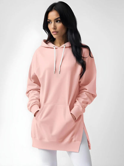 Womens Hooded Pullover Sweatshirt with Pocket