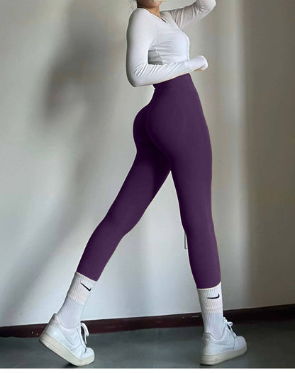 High Waist Seamless Yoga Pants for Women