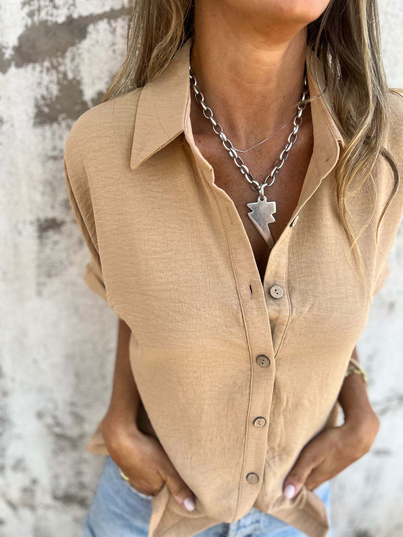 women button shirt