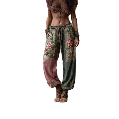 Womens Wide-Leg Pants