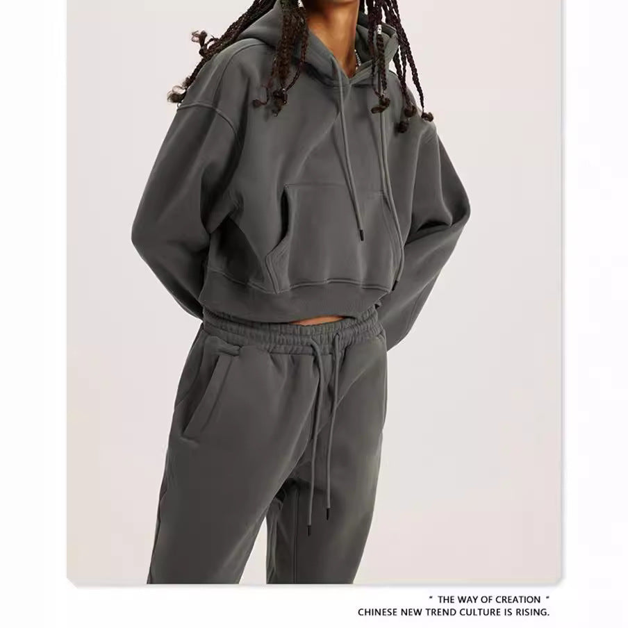 Casual Fashion Hoodie Set for Women
