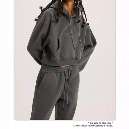Casual Fashion Hoodie Set for Women