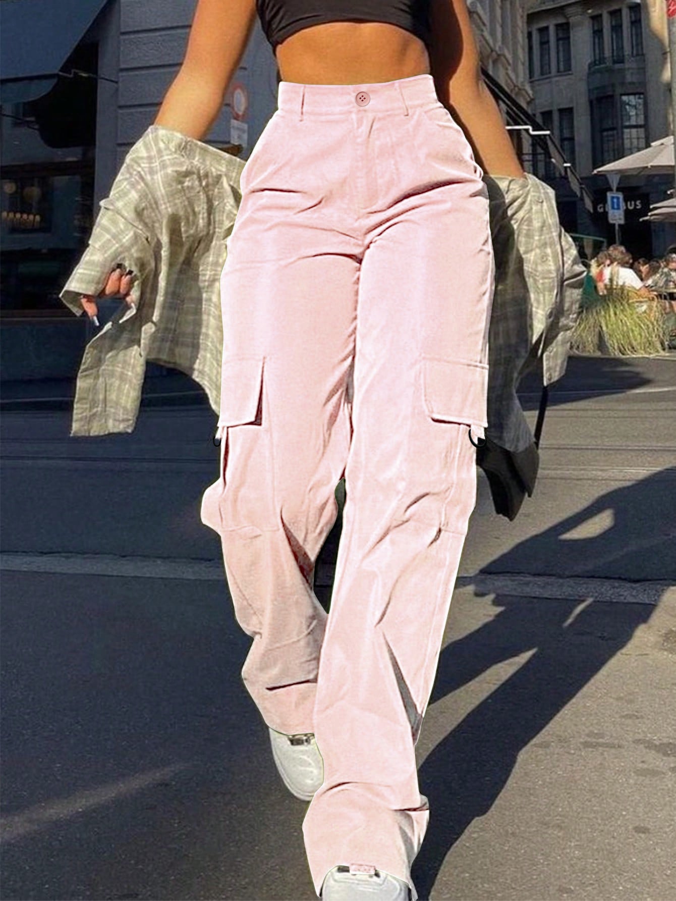 Women's Straight Leg Cargo Pants