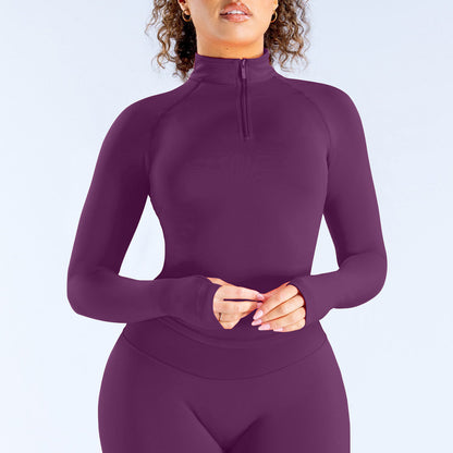 Quick-drying fitness yoga top for women