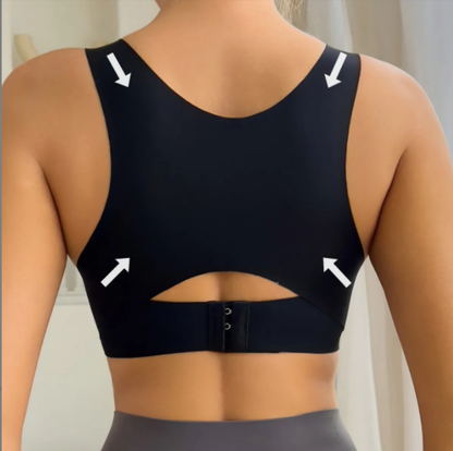 Back-clip shapewear women?s bra top