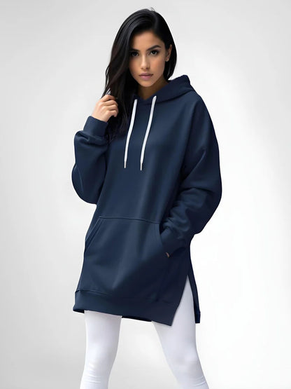 Womens Hooded Pullover Sweatshirt with Pocket