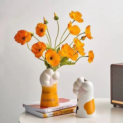 Vase Cat Claw Ornaments