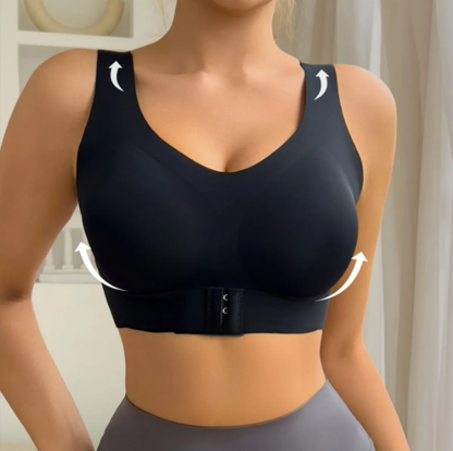 Back-clip shapewear women?s bra top