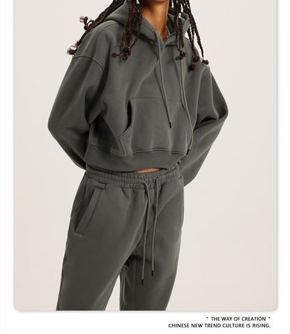 Casual Fashion Hoodie Set for Women