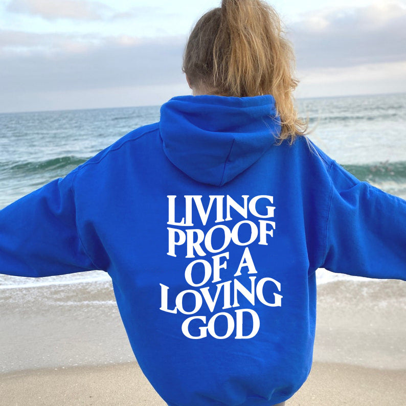 Women's Letter Print Hoodie